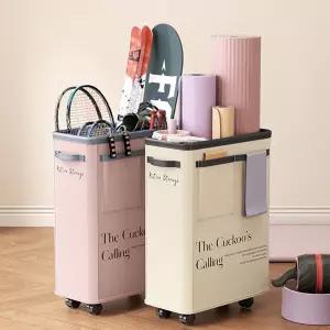 요가매트 보관함 이동식 폼롤러 운동기구 정리함 카트홈트정리 홈트 수납 트롤리