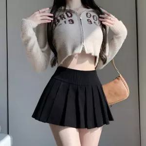 여성 플리츠 미니 스커트 코듀로이 겨울 치마 데이트룩