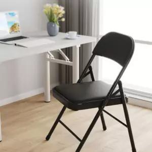 강의실 사무실 접이식 등받이 철제 의자폴딩체어 보조 야외용 교회 예배 성당 멀티 회의실 간이