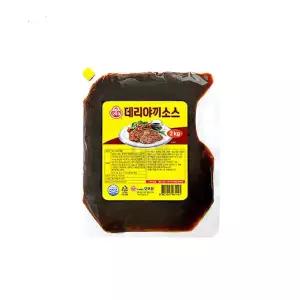 오뚜기 데리야끼소스C 2Kg X 3개 대용량 닭꼬치요리용소스 데리야끼양념 데리야키 데리야끼 음식