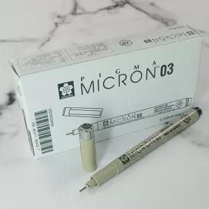 사쿠라 피그마 MICRION 0.35mm Black 1다스(12자루)펜 가는 일제 필기용 학생 사인 싸인 수성