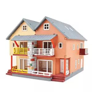 영공방 HO 땅콩주택 (YM657)모형완구 조립 재료 용품 만들기 만들기키트 어린이용 즈용 나무