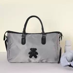 비알 320 여성 보스턴백 여행가방곰돌이패치백 크로스백 트래블백