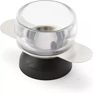 래빗 와인 침전물 스트레이너와 스탠드가 있는 에어레이터 레드 애호가를 위한 핸즈프리 디캔터 3.35 x 5.6