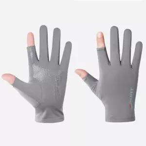 얇은 여성 운동용 장갑 스포츠 쿨링 운전용 2컷 자외선차단장갑 여자 레이스 손가락 여름 망사