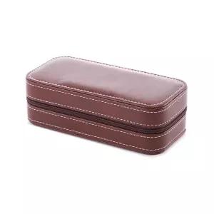 시계 보관함 2구 파우치 정리함 케이스 진열장악세사리 선물포장지 수납박스 휴대용주얼리 전시대 프리미엄