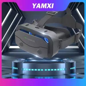 VR 안경 스마트폰 가상 현실 헤드셋 3D 영화 360 ° 헬멧 5-7 인치 샤오미 화웨이 삼성호환 안드로이드 iOS