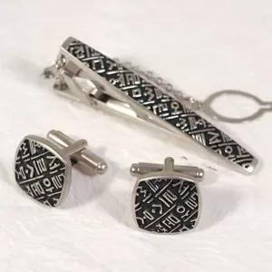 카라빈 실버넥타이핀 커프스set-훈민정음세트 남성용