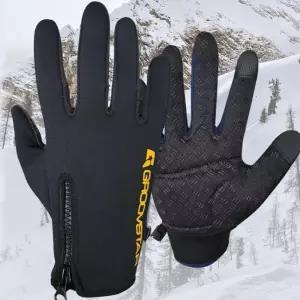3사이즈 1개 방한장갑 터치 바이크 스포츠등산 겨울 낚시 자전거 스포츠용 방풍방수 스마트폰 오토바이