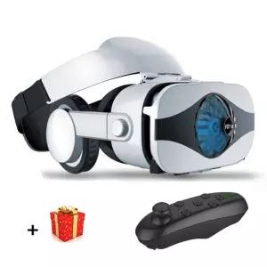 3D VR 안경 가상 현실 헤드셋 스마트 폰용 Casque 헬멧 폰 고글 렌즈 Lunette Viar 쌍안경 비디오 게임