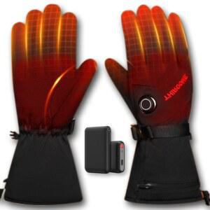 열선 발열 방한 장갑 자전거 배터리 오토바이 usb 5 000mAh 겨울 충전식 스키