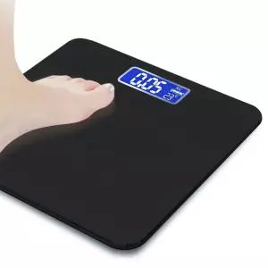 바디몸무게 미니 체중계 블랙 초경량 디지털 저울가정용 가정용