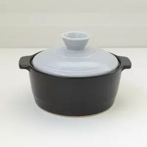 오븐락 칼라내열뚝배기 소 퍼플냄비 도자기 뚜껑