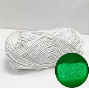 야광 뜨개실 털실 네온 소품 코튼 밀키 면사 코바늘 면뜨개 뜨개질 인형 형광