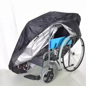 사계절 전동휠체어 커버 스쿠터 덮개 우비 여행용 가방 초경량 바퀴 노인차 차햇빛