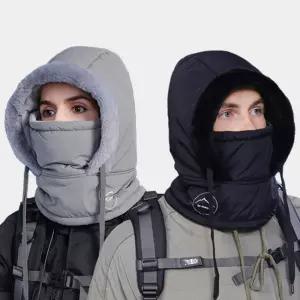 카몬 경량 패딩 바라클라바 후드 넥워머 SD-241206겨울 바라클 자전거 멀티 목토시