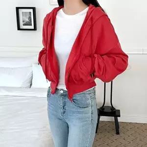 유메라 에어 크롭 후드자켓 SD-230811 (HSJ-WCB4F7F)