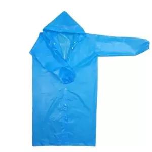 성인용우비 캠핑 라이딩 등산 레인코트 비옷 블루