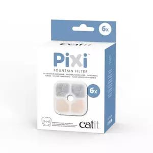 하겐 캣잇 PIXI 고양이 정수기 필터 6p 43722급수기 펫필터 애완 동물 반려