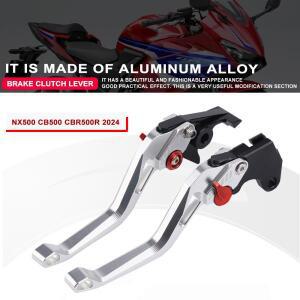 혼다 NX500 CBR500R 호넷 2024-2025 오토바이 접이식 핸들 5D 브레이크 클러치 레버 알루미늄 액세서리에