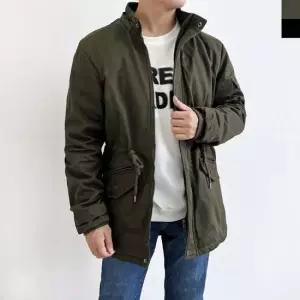 KTT 6887M 남자 겨울후드 야상점퍼-후드 털 탈부착