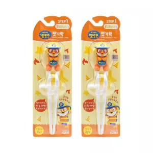 뽀로로 에디슨 젓가락 1단계 2개세트 소방관