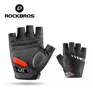 ROCKBROS 충격방지 젤패드 싸이클링 글로브 S143겨울글러브 방한 스포츠 방풍 자전거 바이크 장갑 오토바이