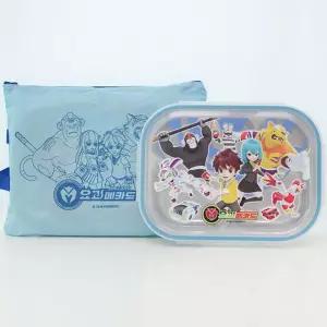 요괴메카드 가방식판도시락뚜껑 스텐 어린이집 유치원 예쁜 도시락통 급식