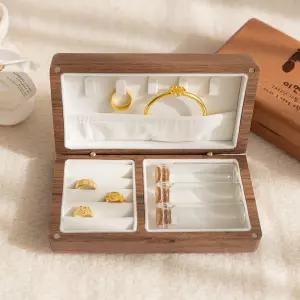 돌반지 보관함 케이스 아기 보석함 LUAZ-RB 반지함 케잇 원목함 악세사리 정리함 첫돌 보관