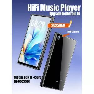 Famue MP4 음악 플레이어 MP3 13MP 픽셀 WiFi Bluetooth HiFi 무핸드실 BF85 432GB 4.3인치 Android 13 스