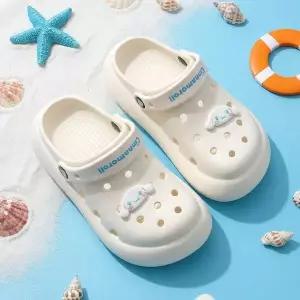 [보리보리/프로월드컵]PWX키즈 시나모롤 올리브 EVA 샌들