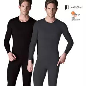 제임스딘 베이직 남성 기모스판 내복 동내의 상하세트의 겨울 따뜻한