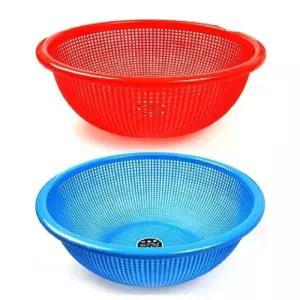 뱅뱅이 소쿠리 10호(62X20)물빠짐바가지 바구니 타공 채반 빠짐