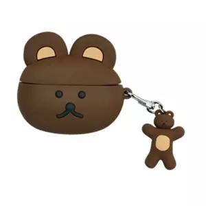 베어 에어팟3세대 케이스 (브라우니)이어폰 보관 실리콘 에어