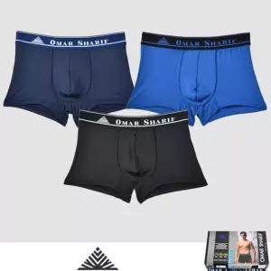 소프트 멜란 입체 남성 드로즈 3매입 120 빅사이즈사각팬티 디자인 속옷 남자