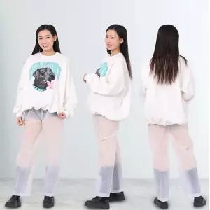 우비바지 방수 비옷 3P 하의 레인팬츠 남여공용 우의포 아웃도어 캠핑 핑용 등산 휴대용 일회용