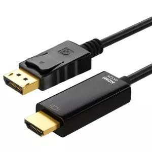 케이베스트 4K DP TO HDMI 케이블 3.0m영상블 미니DP블 출력블 듀얼디스플레이블 음성블 디스플레이블 DP블