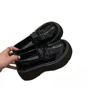 캐주얼 빈티지 여친 통굽 단화 플랫 슬립온 봄가을 선녀스타일 프렌치스니커즈 원픽3