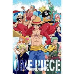 원피스 - 크루 월 포스터, 34L