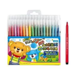 [문구] 싸인펜 세트 36색 전문가용 마커 학생 학용품 컬러 사인펜
