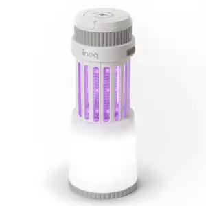 [무선/무드등]접이식 모기퇴치기 캠핑 충전식 날벌레퇴치 낚시 등산 휴대용 전기포충기 전자파리채