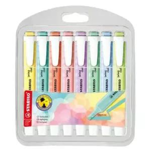 [문구] 스타빌로 275 형광펜 스윙쿨 파스텔 8색세트
