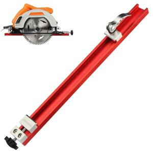 TOOLCOOL 원형 절단 스트 레일 합금 가능한 좁은 트리밍 가이드 부착 알루미늄 조절