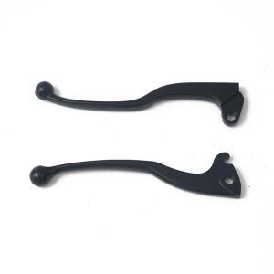 오토바이 전기 스쿠터 CNC 브레이크 핸들 클러치 레버 야마하 YBR125 125CC XTZ125 용 1 쌍