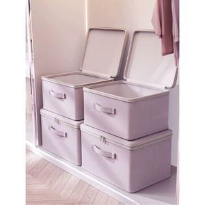 대용량 수납 상자 대용량수납 컵보관함 밀폐용기 방수상자 주방정리 철제수납 초대형 연보라색 싱크대수납