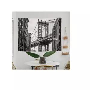 특대 뉴욕시티 패브릭 포스터 가림막 커튼 가리개 커바란스커텐 가리개천 천가림막 가림막천 천가리개 주방