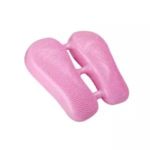 말랑 스텝퍼 균형잡기 유산소 운동기구 핑크스테 가성비 밸런스보드 돔볼 보수볼 잡기 스탭 무소음 스텝