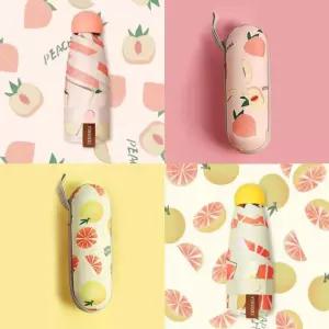 소소한 미니양우산패션 특이한 3단 양우 우양 가벼운 양산 자동3단 예쁜 경량 접이식