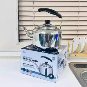 맑은하루 스텐 IH 인덕션 물주전자 3L주 레스주 가정용 끓이는주 차주 보리주 티포트주 용주