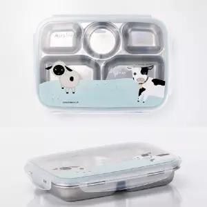 어린이 스테인레스 배식판 접시 급식 식판 스텐